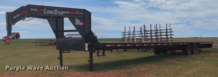 image for item NZ9356 2022 Lonestar equipment trailer