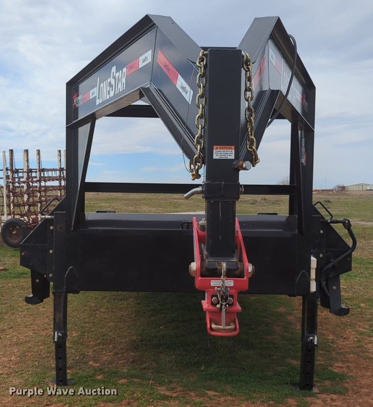 image for item NZ9356 2022 Lonestar equipment trailer