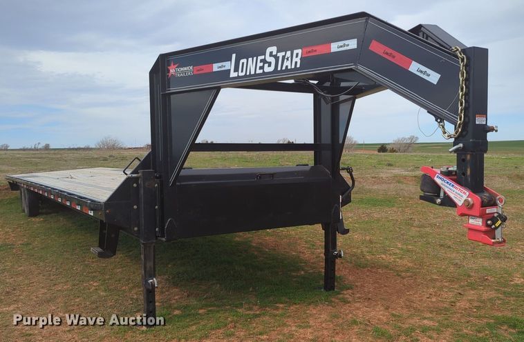 image for item NZ9356 2022 Lonestar equipment trailer