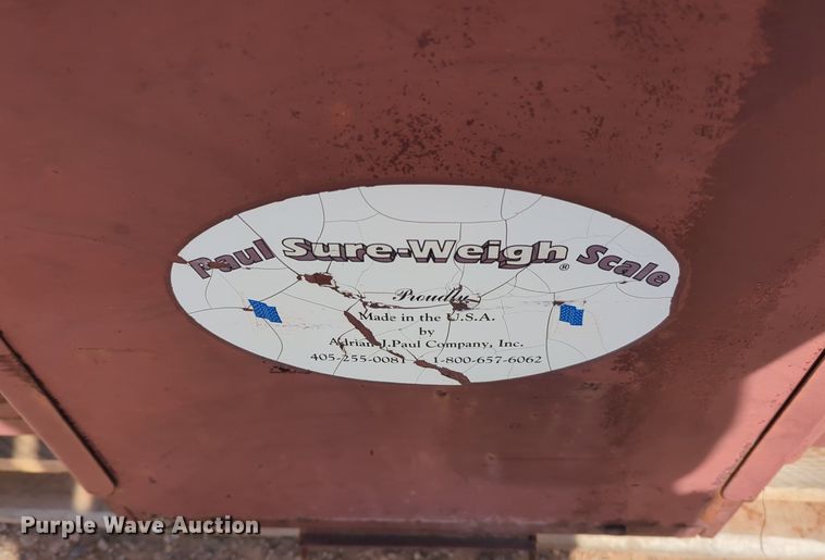 image for item NZ9363 Paul LP3000 livestock scale 