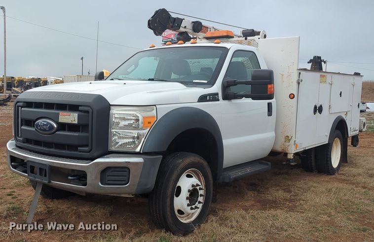 image for item NZ9370 2015 Ford F550 Super Duty utility / service truck