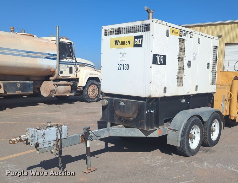 image for item NZ9385 Warren Power Systems NPS-P-100 generator