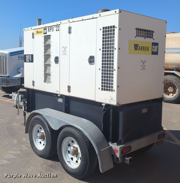 image for item NZ9385 Warren Power Systems NPS-P-100 generator