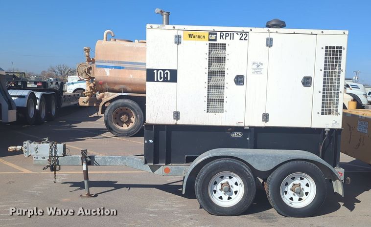 image for item NZ9385 Warren Power Systems NPS-P-100 generator