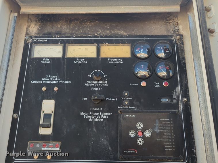 image for item NZ9385 Warren Power Systems NPS-P-100 generator