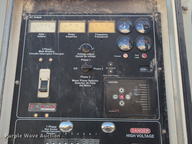 image for item NZ9385 Warren Power Systems NPS-P-100 generator