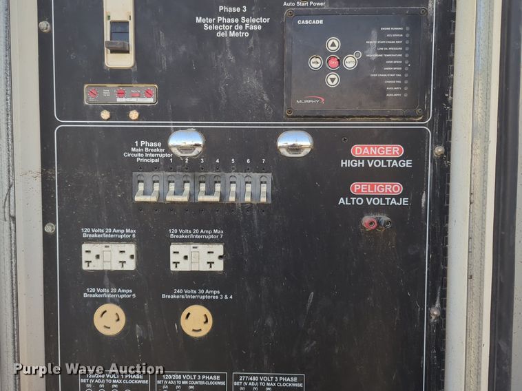 image for item NZ9385 Warren Power Systems NPS-P-100 generator