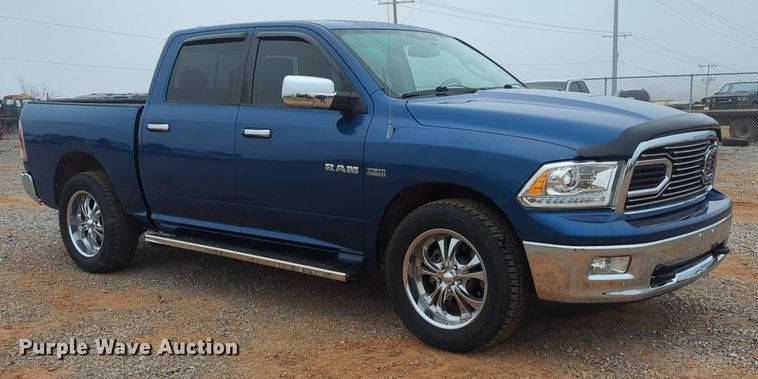 image for item NZ9388 2010 Dodge Ram 1500 Crew Cab pickup truck