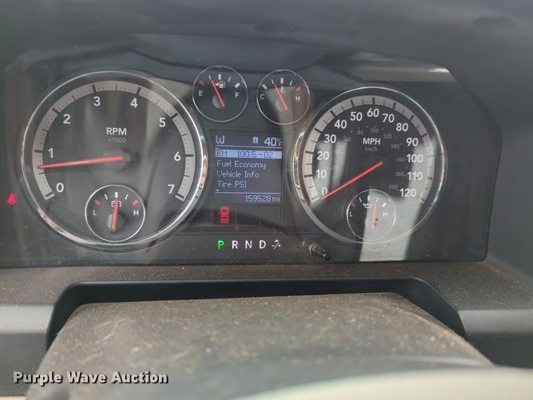 image for item NZ9388 2010 Dodge Ram 1500 Crew Cab pickup truck