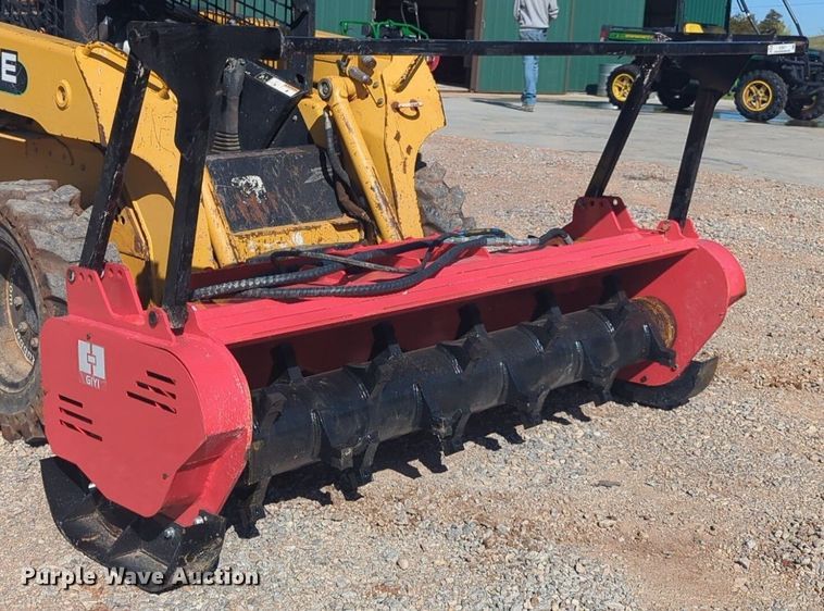 image for item NZ9417 2024 GIYI skid steer mulcher