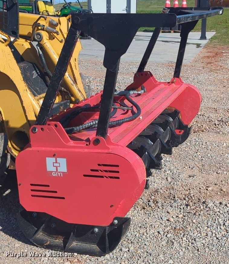 image for item NZ9417 2024 GIYI skid steer mulcher