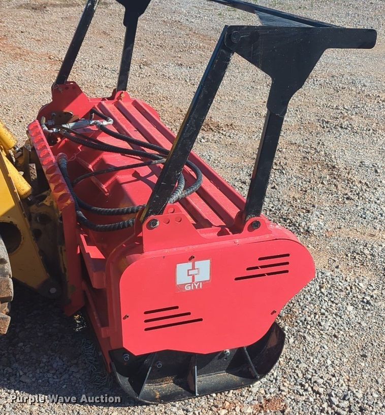 image for item NZ9417 2024 GIYI skid steer mulcher