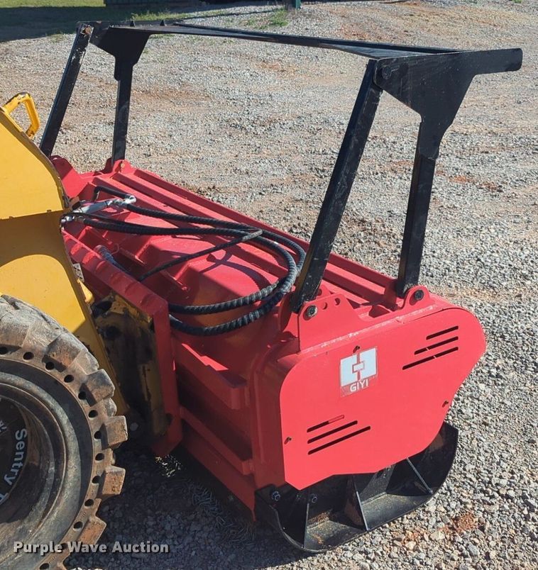 image for item NZ9417 2024 GIYI skid steer mulcher