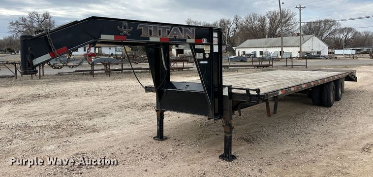 image for item OA9619 2012 Titan CF2739 equipment trailer