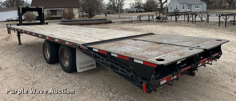 image for item OA9619 2012 Titan CF2739 equipment trailer