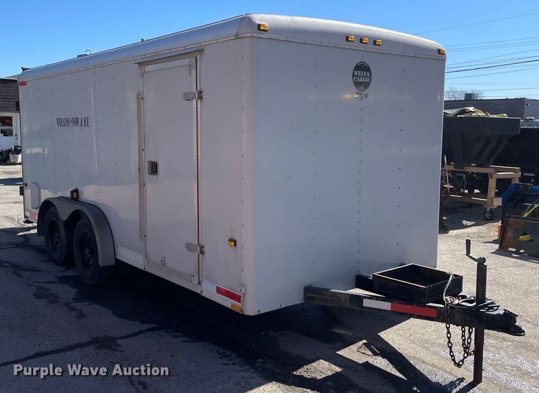 image for item OG9799 1999 Wells Cargo enclosed cargo trailer