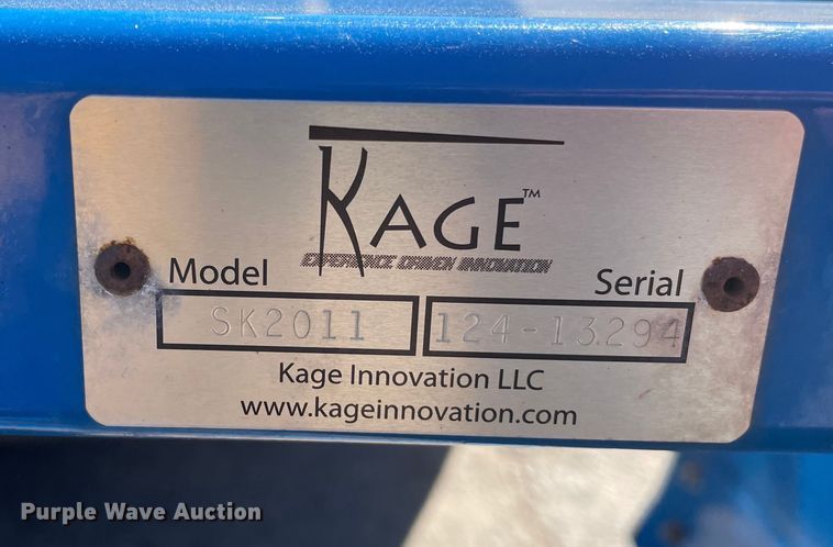 image for item OG9800 Kage  SB96 skid steer snow pusher