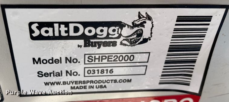 image for item OG9803 SaltDogg SHPE2000 spreader