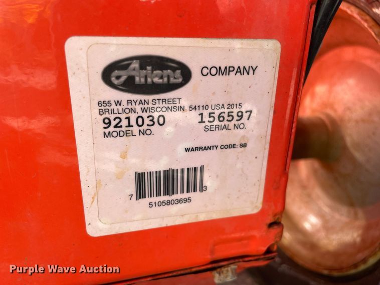 image for item OG9806 (2) Ariens 921030 snowblowers