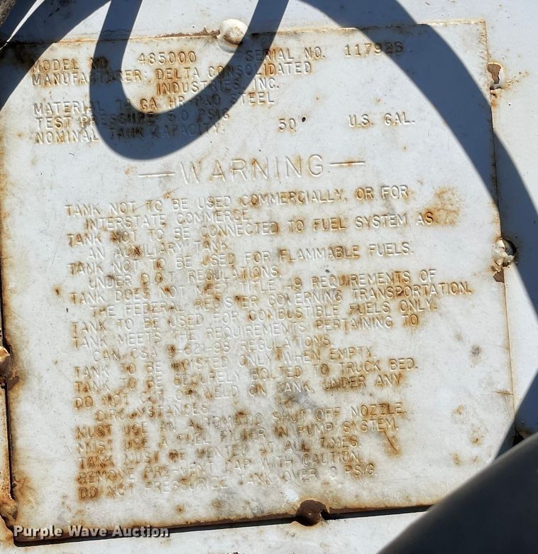 image for item OG9829 (2) fuel transfer tanks 