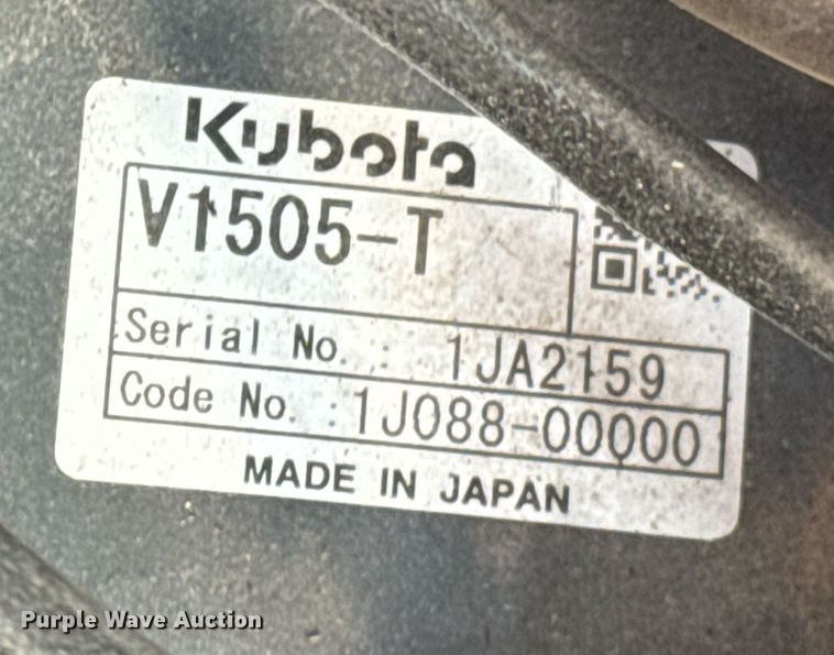 image for item OJ9575 Kubota ZD1511 ZTR lawn mower