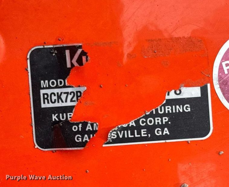 image for item OJ9576 Kubota ZD1511 ZTR lawn mower