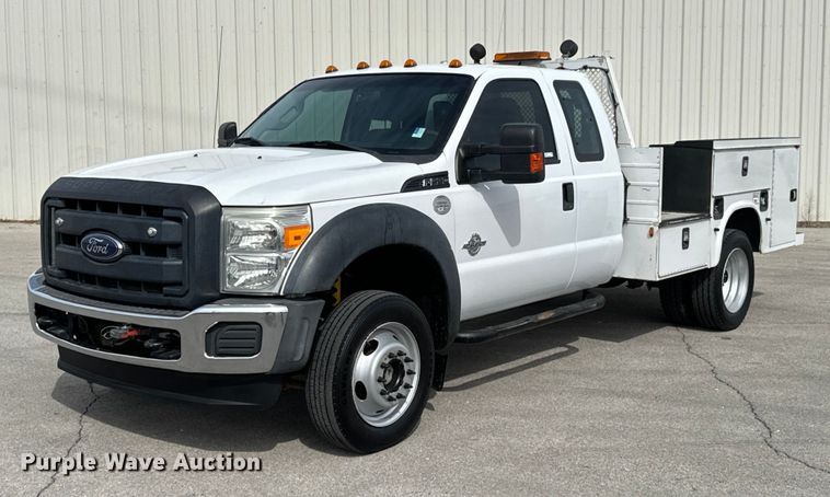 image for item OJ9581 2015 Ford F550 Super Duty SuperCab utility / service truck
