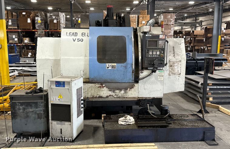 image for item OJ9617 2001 Leadwell V50 CNC lathe