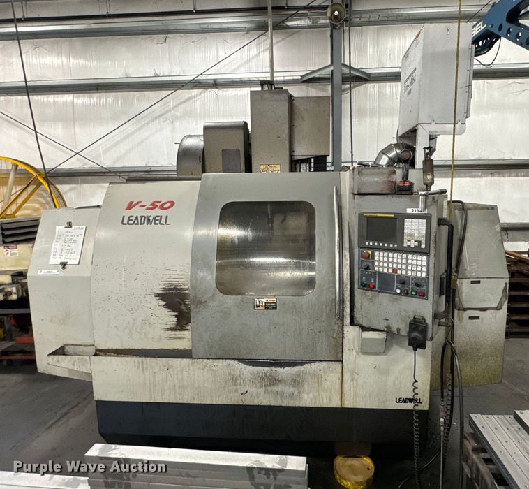 image for item OJ9618 2005 Leadwell V50 CNC Lathe