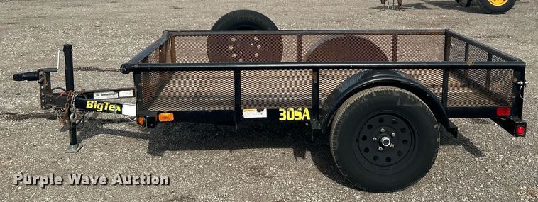 image for item OM9211 2019 Big Tex 30SA08BK1RG utility trailer