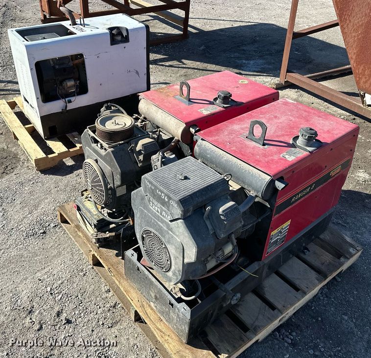 image for item OM9829 (3) welder/generators
