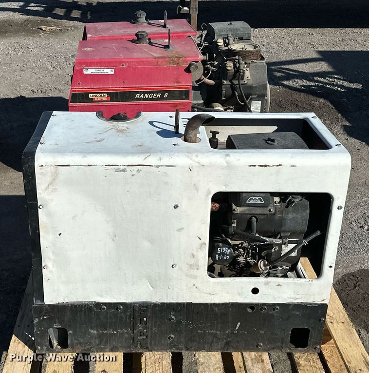 image for item OM9829 (3) welder/generators