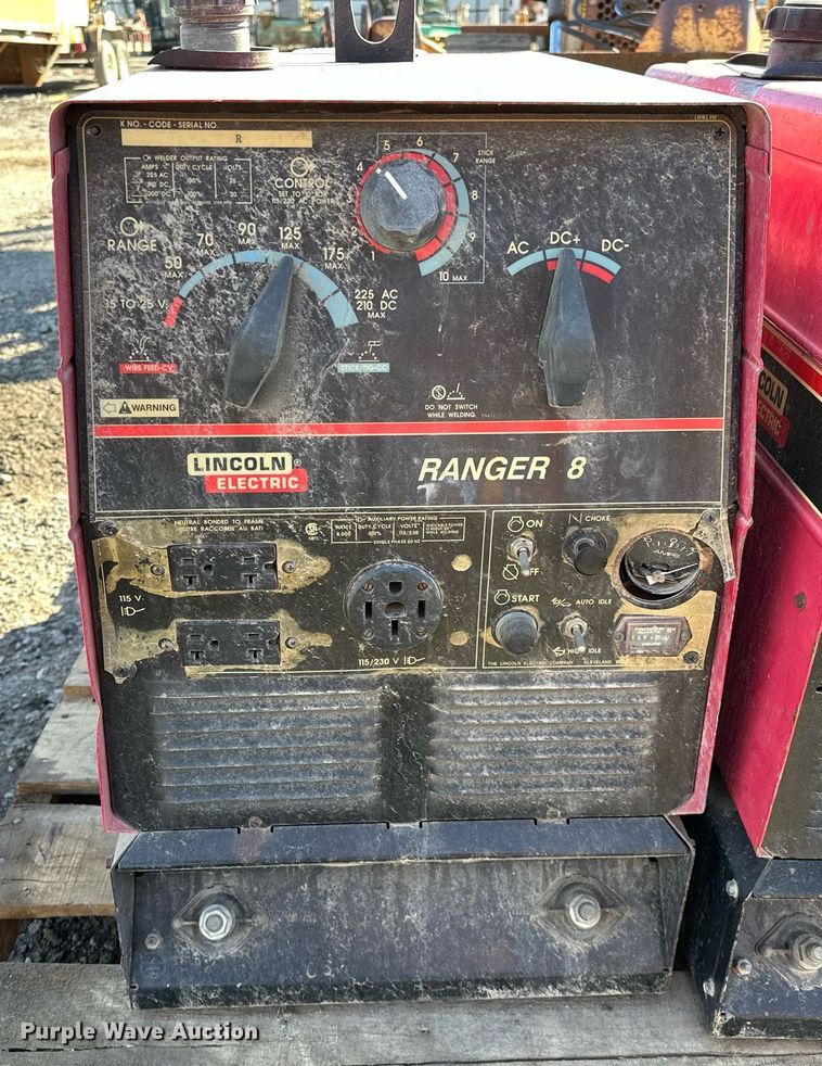 image for item OM9829 (3) welder/generators