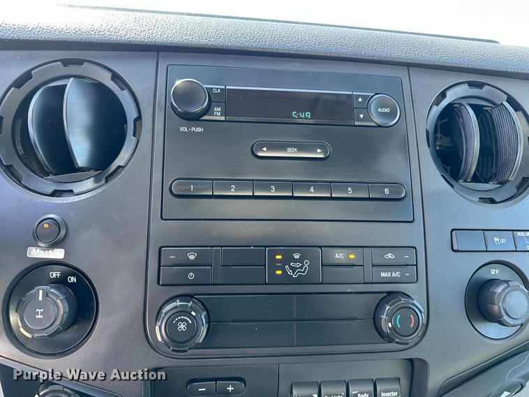 image for item OM9880 2013 Ford F350 Super Duty XL utility bed pickup truck