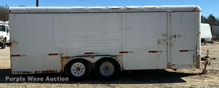 image for item OM9892 2013 W-W  enclosed cargo trailer