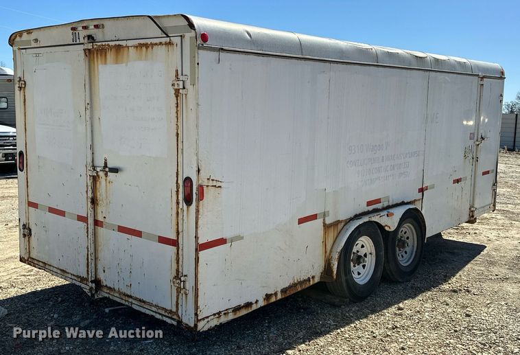 image for item OM9892 2013 W-W  enclosed cargo trailer