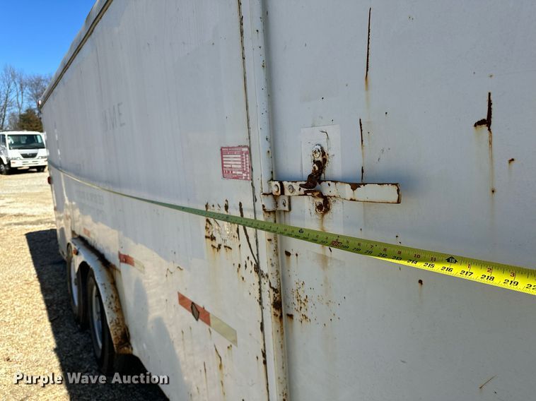 image for item OM9892 2013 W-W  enclosed cargo trailer