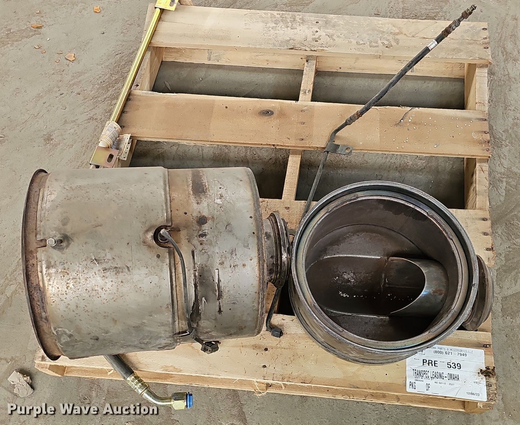 Truck and trailer parts in Omaha, NE Item DK0609 for sale Purple Wave