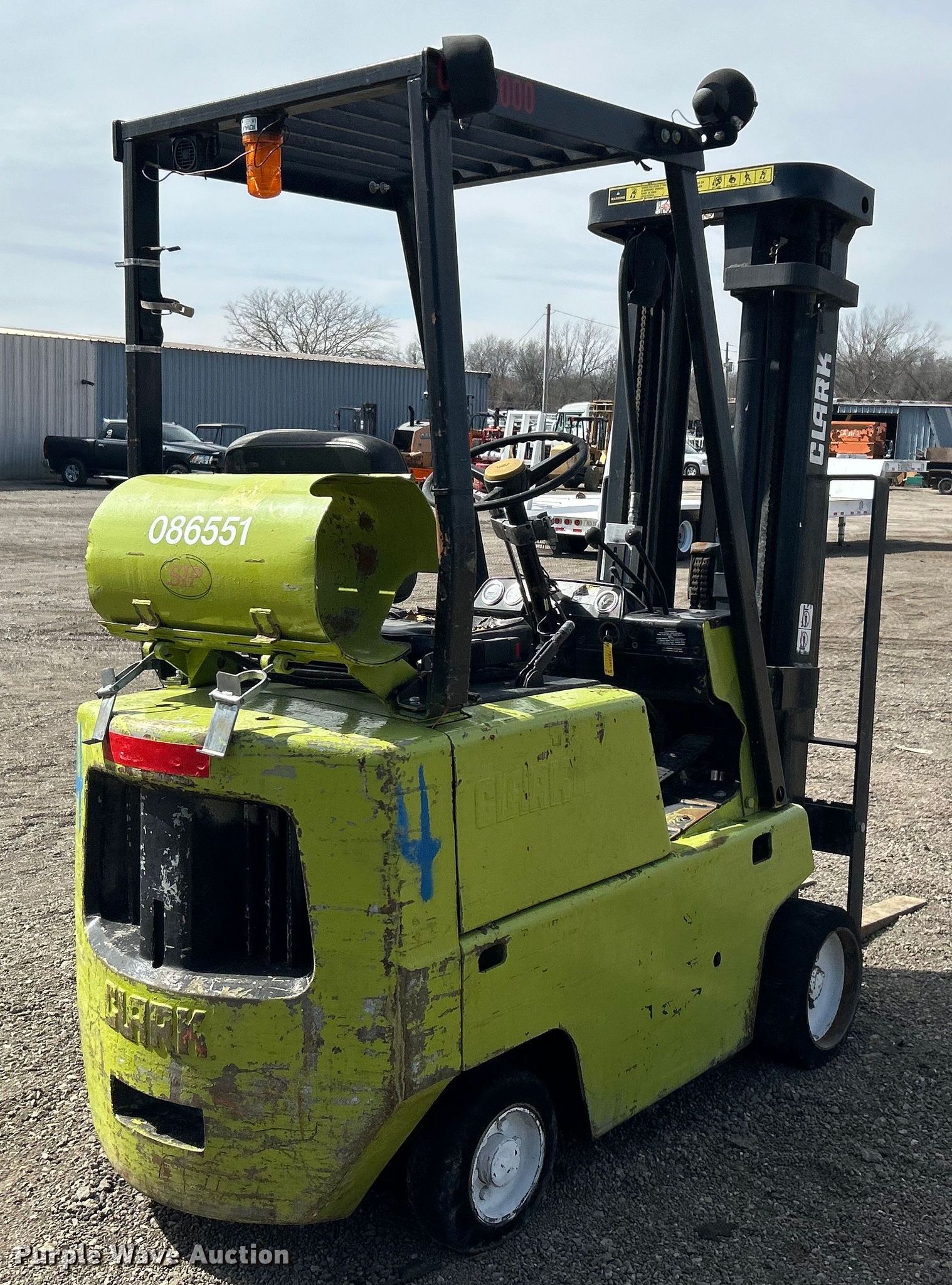 Clark Equipment C500-30 forklift in Collinsville, OK | Item EG1256 for ...