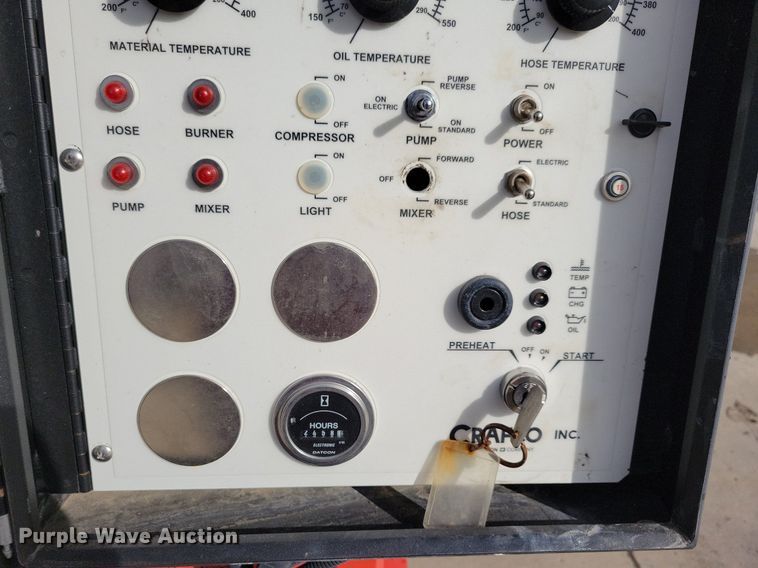 image for item DG0429 2013 Crafco EZ500 Series II melter applicator