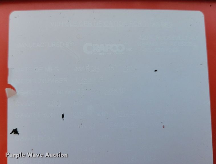 image for item DG0429 2013 Crafco EZ500 Series II melter applicator