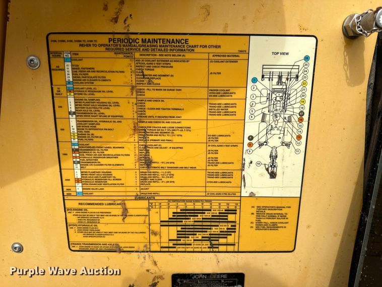 image for item DG4268 2012 John Deere 310SK backhoe