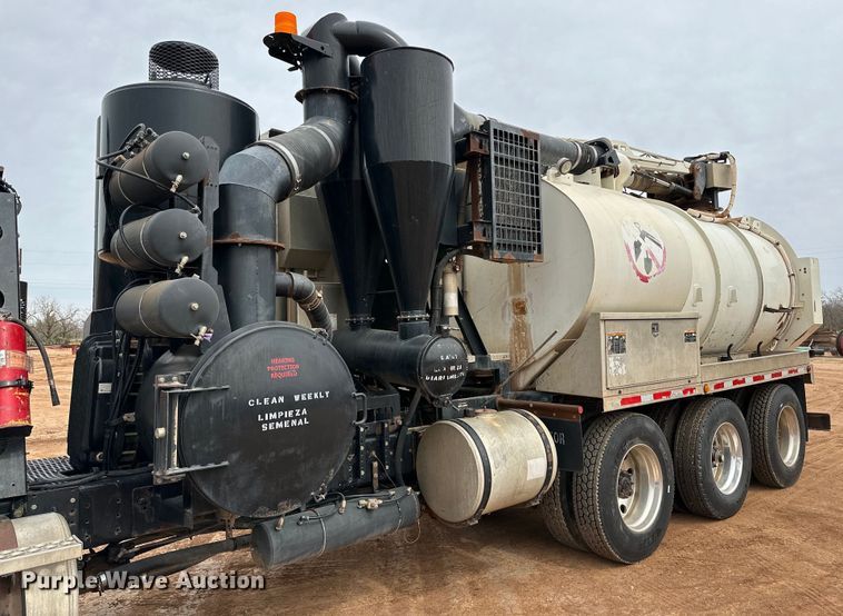 2013 Western Star 4900 hydrovac truck in Snyder, TX Item DG4269 for