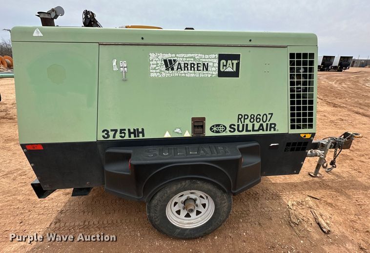 image for item DG4270 2008 Sullair 375HH  air compressor