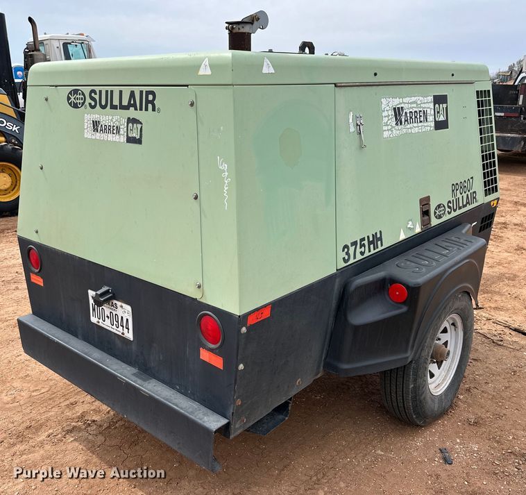 image for item DG4270 2008 Sullair 375HH  air compressor