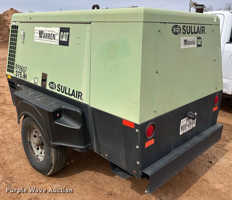 image for item DG4270 2008 Sullair 375HH  air compressor