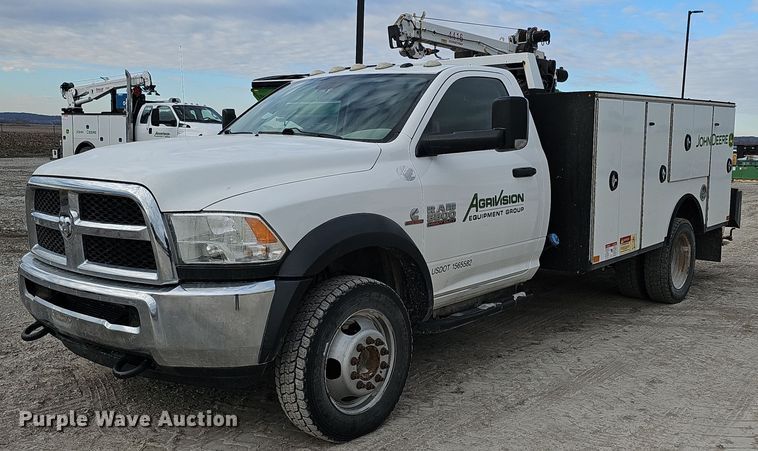 image for item DK0555 2015 Dodge Ram 5500HD utility / service truck