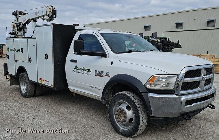 image for item DK0555 2015 Dodge Ram 5500HD utility / service truck