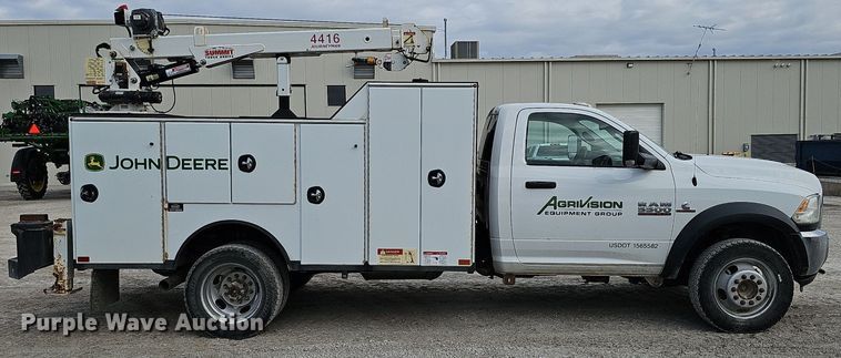 image for item DK0555 2015 Dodge Ram 5500HD utility / service truck
