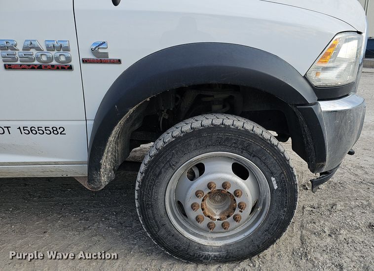 image for item DK0555 2015 Dodge Ram 5500HD utility / service truck